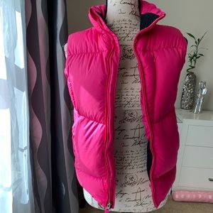 SOLD Ralph Lauren pink Down Filled vest size S